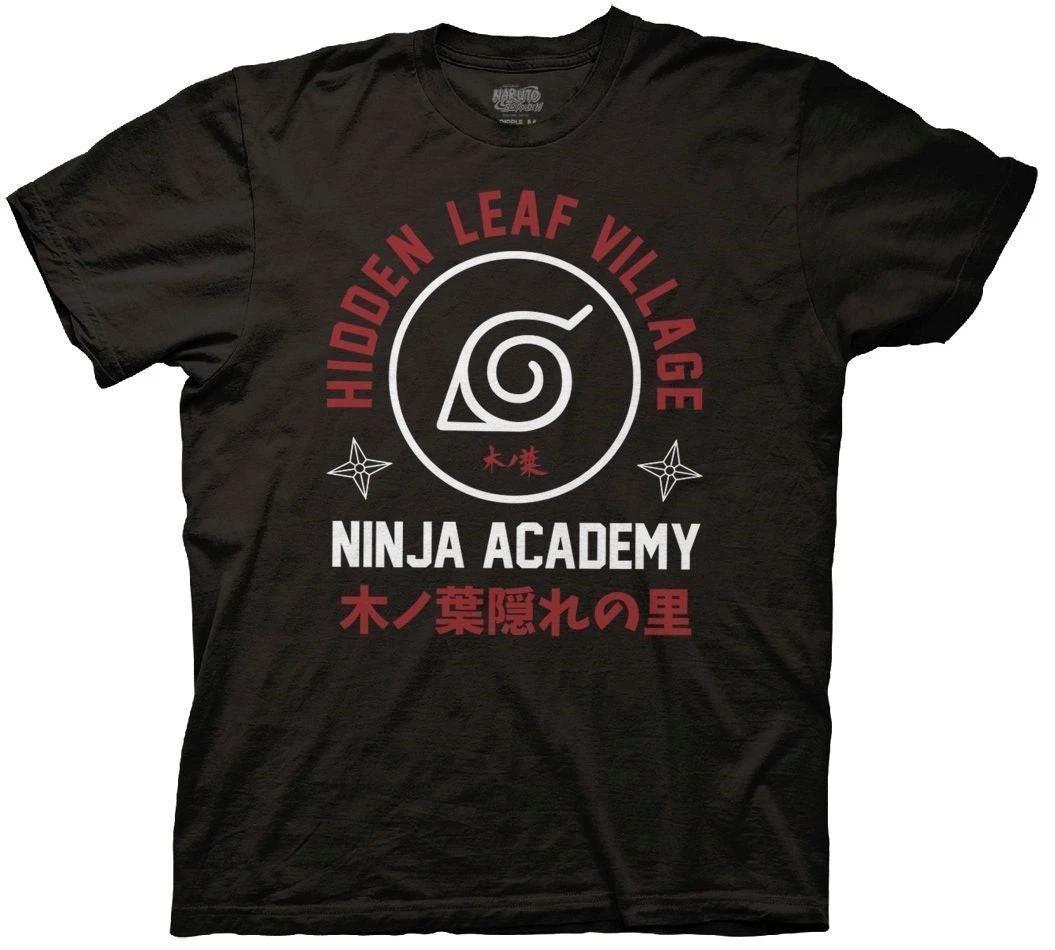 Naruto Shippuden - Ninja Academy Adult T Shirt XXL