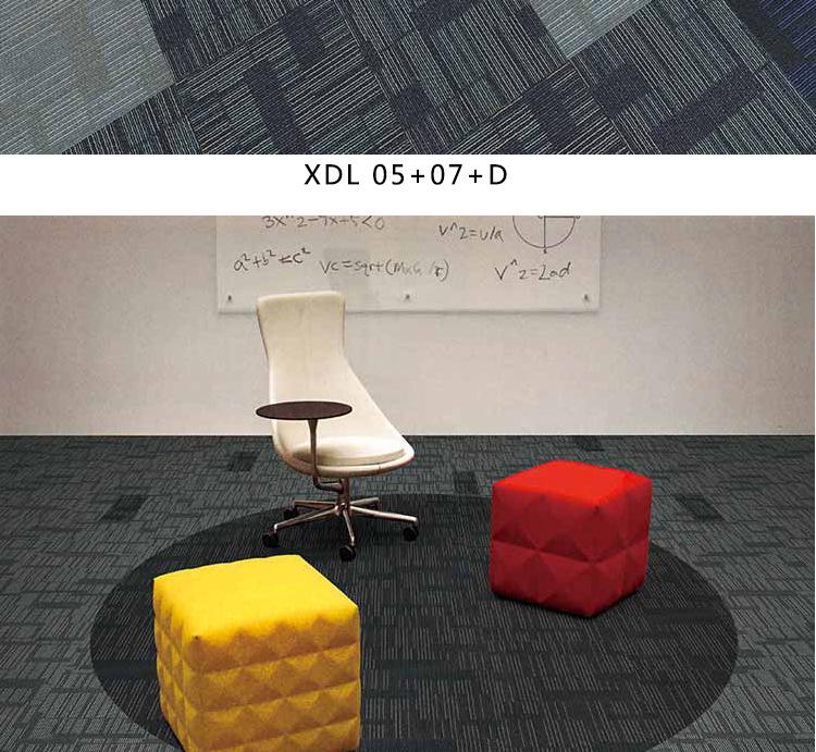 Modular Jacquard Carpet Tiles for Offices, Hotels, Apartments, Airports, Exhibitions, Shops, and Living Rooms