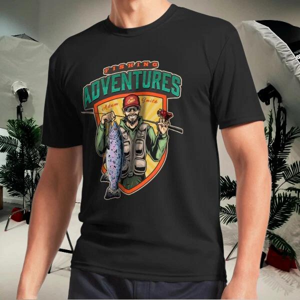 Men s and Women s T-shirts fishing adventure S