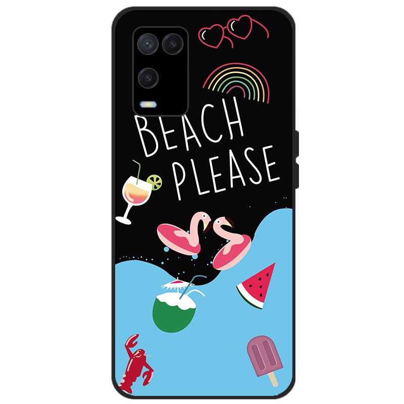For OPPO A54 Case Back Phone Cover For OPPO A54 5G 4G Case CPH2239 CPH2195 OPPOA54 A 54 Bumper Silicon Soft Coque black tpu case