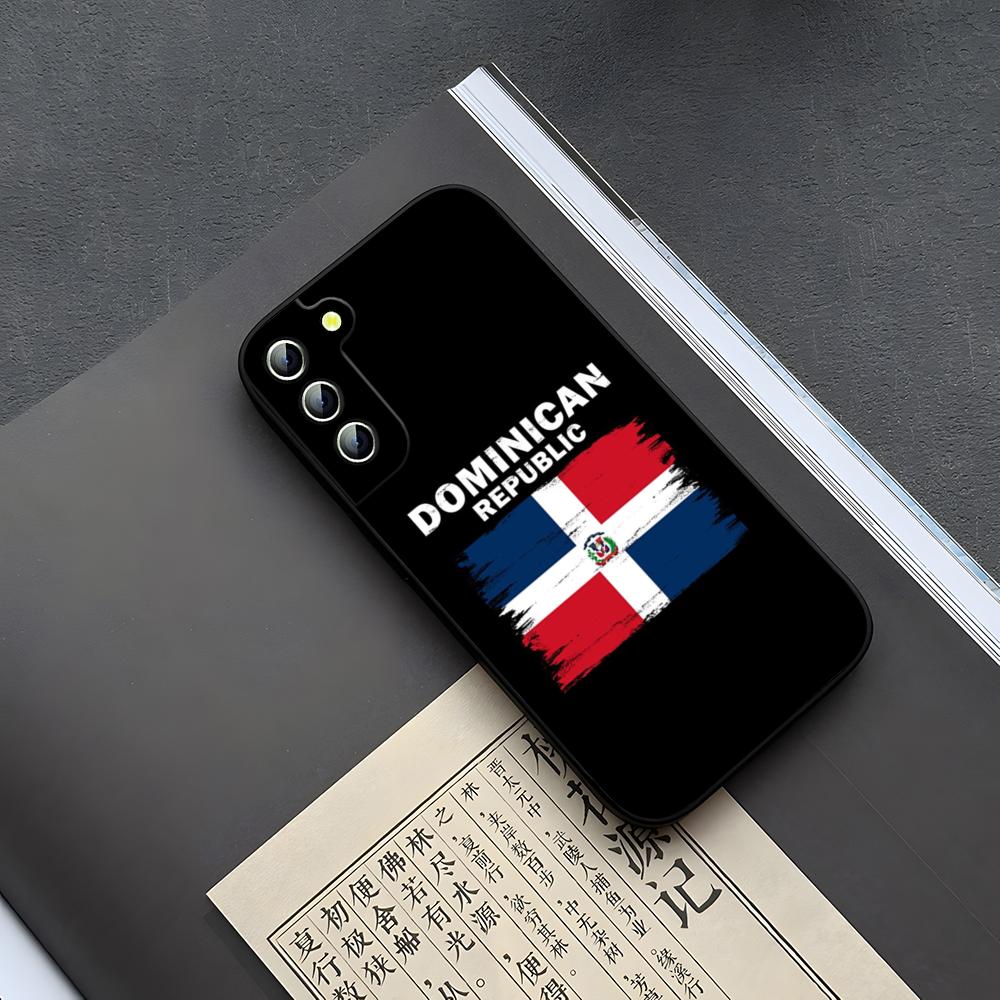 Dominican Republic Passport Flag Phone Case for Samsung Galaxy S24 S22 S23 S25 S21 Ultra Fe Plus M54 A16 A34 A54 A24 A52 A53 Coq Samsung s22