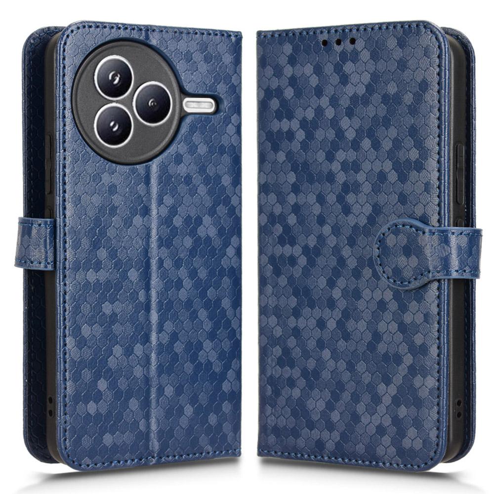 For Xiaomi Civi 5 Pro 5G Wallet Case Dot Pattern Imprint PU Leather Phone Cover with Wrist Strap