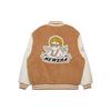 New Era FW22 Color Block Lamb Fleece Thick Jacket Unisex Jackets Brown 13488915