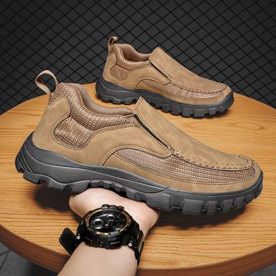 Mode Leder Freizeitschuhe Herren Sneaker Outdoor Herrenschuhe Atmungsaktive Flats Schuh Heißer Verkauf Plateau Slipper Herren Loafer 2024