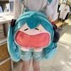 Hatsune Miku Japanese Anime Plush Stuffed Toy Doll Soft Pillow Future Doll Q Version Cute Christmas Gift For Children Backpack