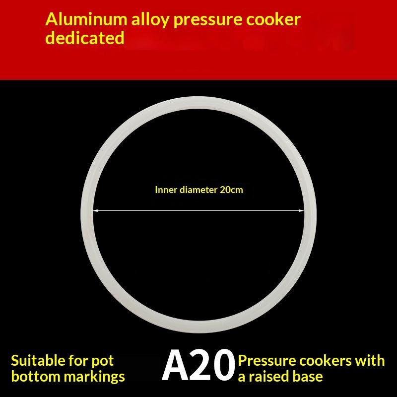 Universal Silicone Replacement Pressure Cooker Sealing Ring Heat Resistant Odor Free O Ring for Household Cooker Repair