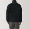 MUJI Boa Fleece Size AB1MWA4A Men's Jacket, Black, XS,