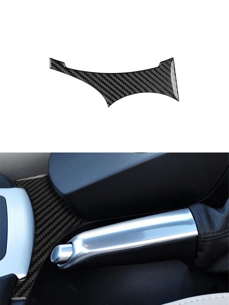 Carbon Fiber Car Interior Center Console Gear Shift Panel Decoration Stickers For BMW X3 2004-2010 Car Accessories