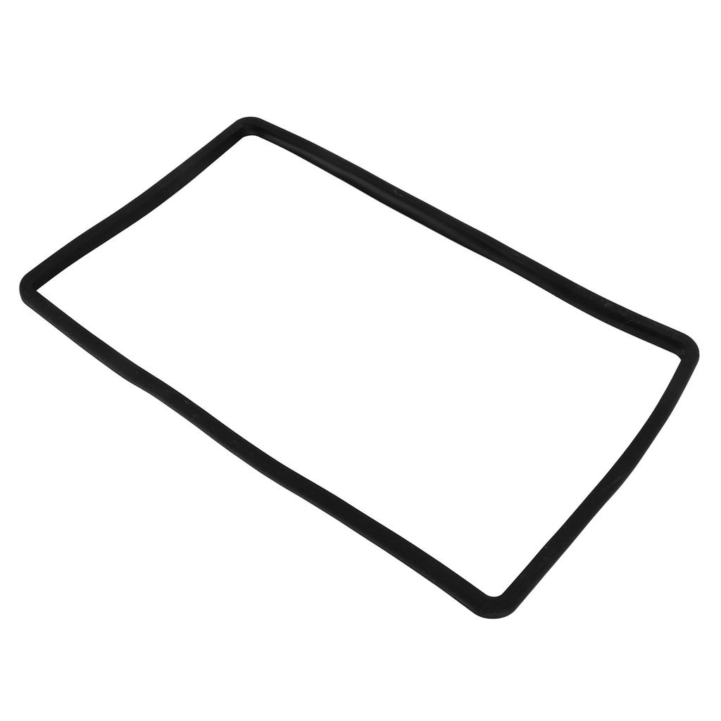 Rámeček ochranné fólie na navigační obrazovku Silikonový ochranný kryt ozdobného rámečku obrazovky centrálního ovládání Náhrada pro Tesla 3 Y Černý