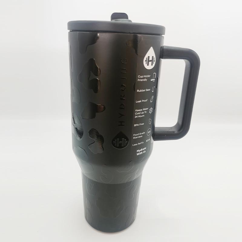 HydroJug Large 32oz/40oz Insulated Leak-Proof Travel Bottle with Handle