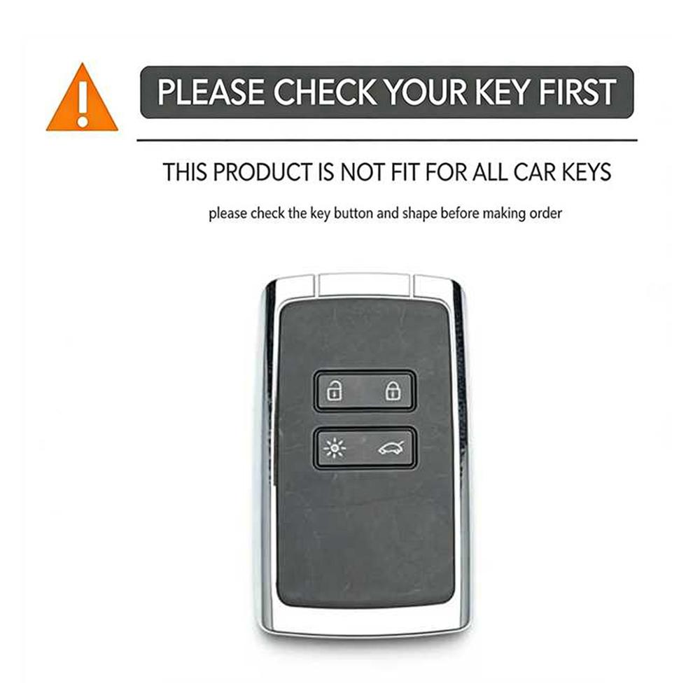Silicone Car Key Cover Smart Remote Fob Case Shell For Renault Captur Koleos Kadjar Arkana Megane Dacia Duster Sandero Stepway