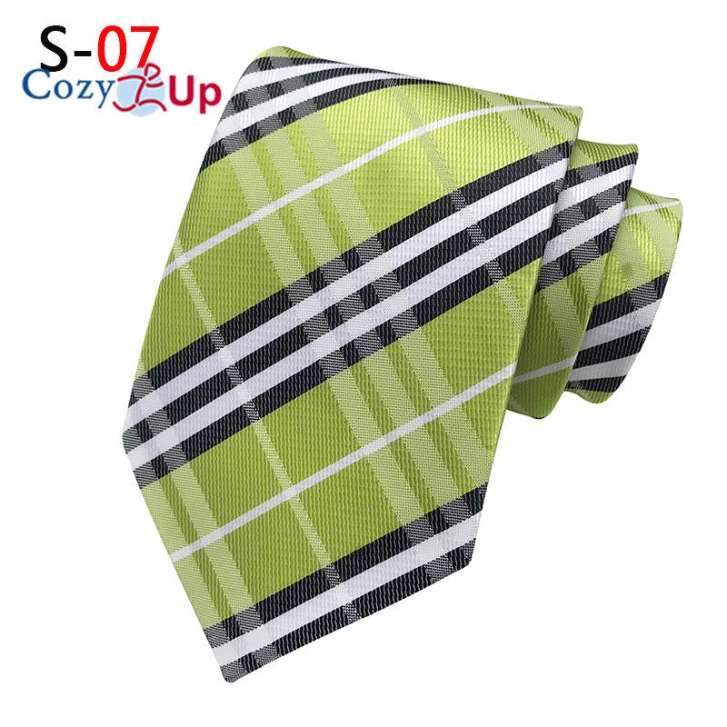 

3,15-дюймовый модный полосатый мужской галстук в клетку с узором пейсли для свадьбы