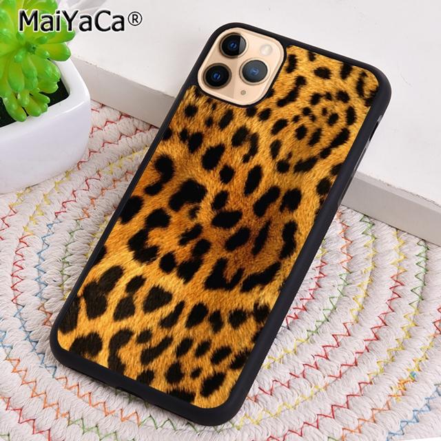 

Leopard Animal Print Phone Case Cover For iPhone 17 Air 13 14 16 16e 15 pro max plus 11 12 shell coque iPhone 11pro max