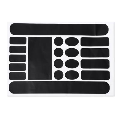 1 Adet Bisiklet Dağ Bisikleti Zincir Çerçevesi Çizilmez Etiket Koruyucu Film