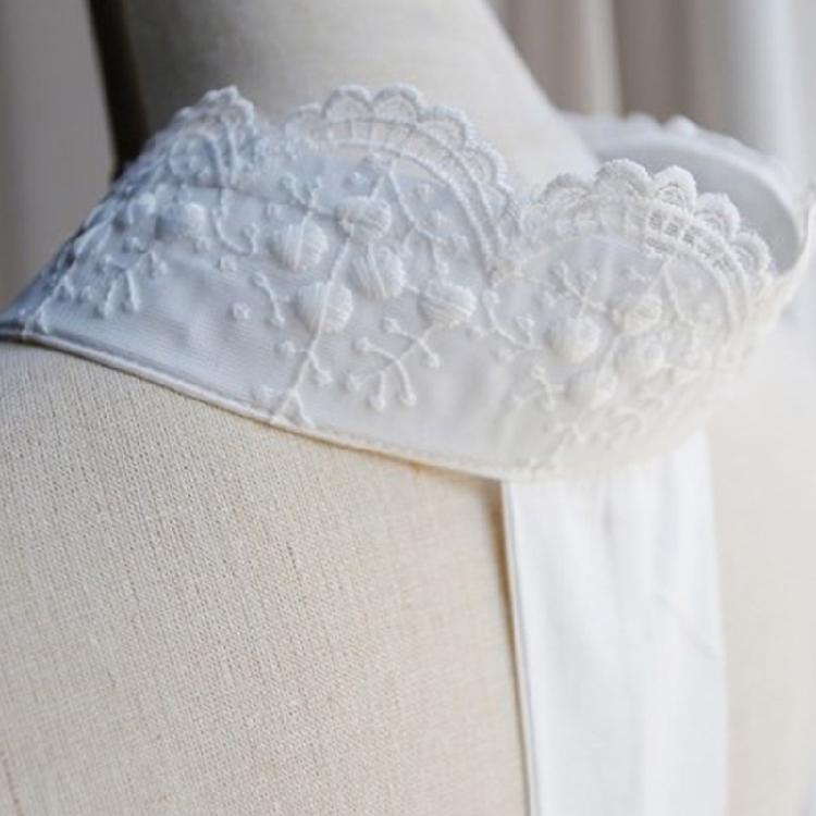 Japanese Rffle Lace Kimono Collar Core Collar Lining Traditional Kimono Accessories Japanese Stiff Collar Core for Women