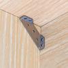 5/10/20Pcs Fasteners Connector Stainless Steel Corner Braces Joint Furniture Corner Connector Corner Fastener Furniture Hardware