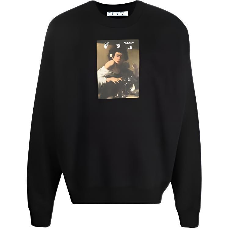 OFF WHITE FW21 Sweatshirt Men's Black OMBA054F21FLE0101084