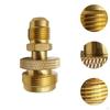 Propanflaschen Regler Adapter, Anschluss an 3/8" Außengewinde Einfache Installation Zubehör Praktisch