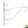 Plant Hanging Hooks Decorative Iron Wall Hooks Plant Hanging Hangers for Outdoor Indoor Planter Bird Feeder Lanterns Wind Chimes with Screws