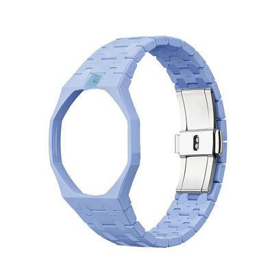Ceramic Watch Strap for Swatch Royal Pop Replacement Integrated Ceramic Fashion Watch Adjustable Strap [Comtax] Band, Strap, (12 O'clock Position) (F)