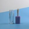 6ml Clear Plastic Thick Fat Lip Gloss Tube, Electroplated Lip Oil Lip Glaze Empty Container for DIY