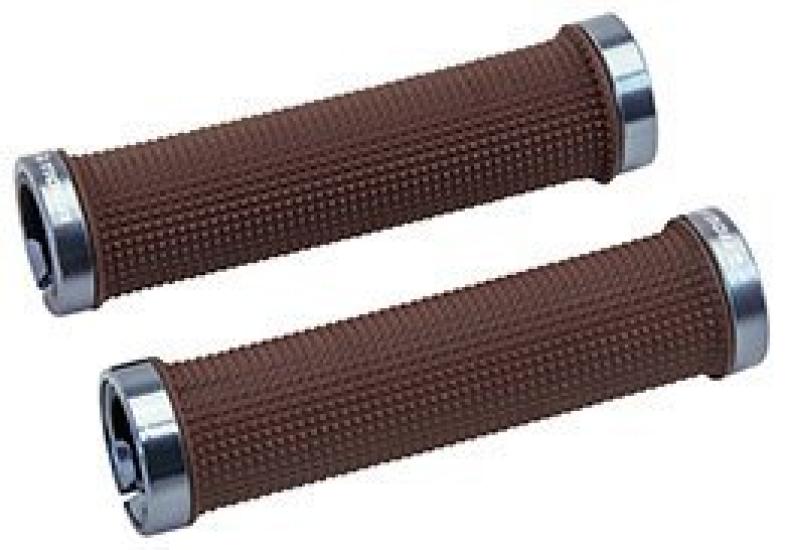

Tioga Slim Brown Lock-On Grip, (HBG17604)