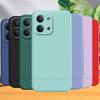 Για Redmi 15C Θήκη Κάλυμμα Xiaomi Redmi 15C Capas Αντικραδασμική Θήκη Τηλεφώνου Πίσω Υγρή Σιλικόνη Τετράγωνη Fundas Redmi 15C