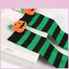 Calzini per Bambini di Alta Qualità con Design a Bambola Zucca Tessuto in Poliestere Strisce/Quadri Resistenti all'Attrito Adatti per Bambine Anni)