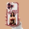 Singer L-Lana Del Rey Cover Clear Phone Case For iPhone Apple 17 17E AIR 16E 16 15 14 12 13 11 Pro 8 7 Plus Max TPU Case Shell