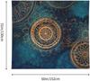 Hanging for Living Room Starry Sky Mandala1 Tapestry Modern Wall Art Wall Blanket Aesthetic Tapestrys Indoor Outdoor Tapestries