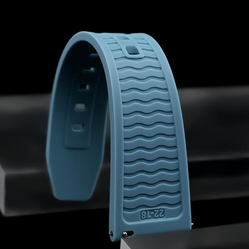 Bracelet de montre en silicone le plus récent pour Samsung Ultra Omega Seiko PROSPEX Panerai 20 mm 22 mm 24 mm Bracelet de montre en caoutchouc à dégagement rapide