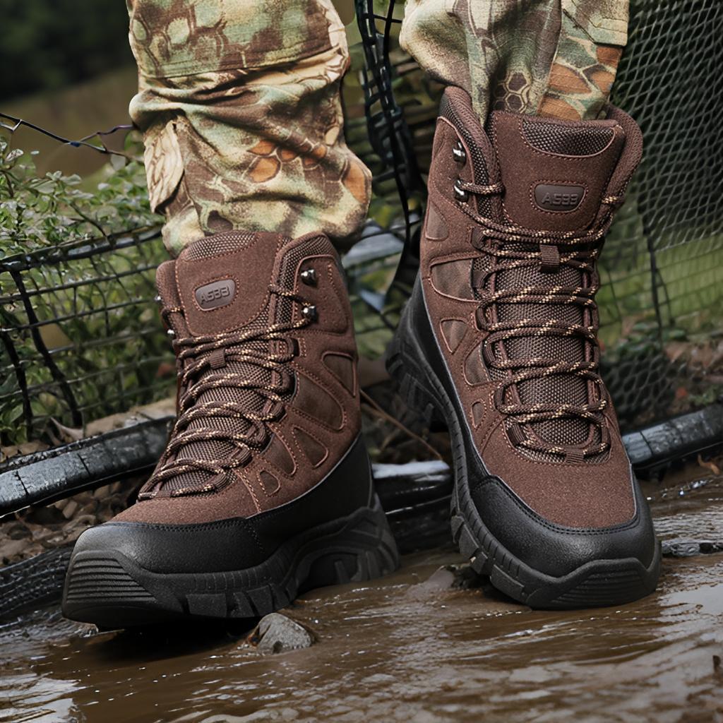 Men's Large Size 47 Tactical Boots Military Boots Special Forces Waterproof Combat Boots Non-slip and Wear-resistant Medium Help Outdoor Shoes