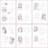 Novice Anime Sketch Tutorial Book Girl Boy Comics Hand Drawn Book  Art Supplies