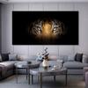 Modern Prints Canvas Art Black and White Tiger Head Painting Wall Art Posters Animal Art Picture  For Home Decor