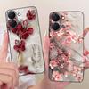 Flower Butterfly Luxury Girly Fashion Casing For Tecno Spark GO 3 GO3 KN3 Phone Case Soft Slim Matte Silicone TPU Back Cover