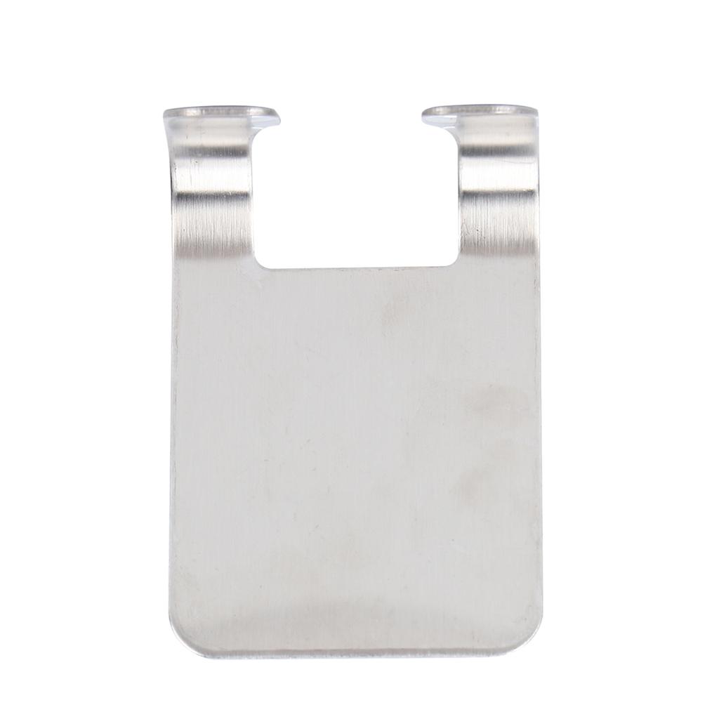 Stainless Steel Razor Holder Self Adhesive Shaver Shower Hook Hanger Stand for Kitchen