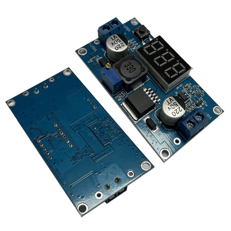 2.5A Adjustable StepUps Power Supply Module Featuring Digital Voltmeter And Voltages Regulation For Electronics