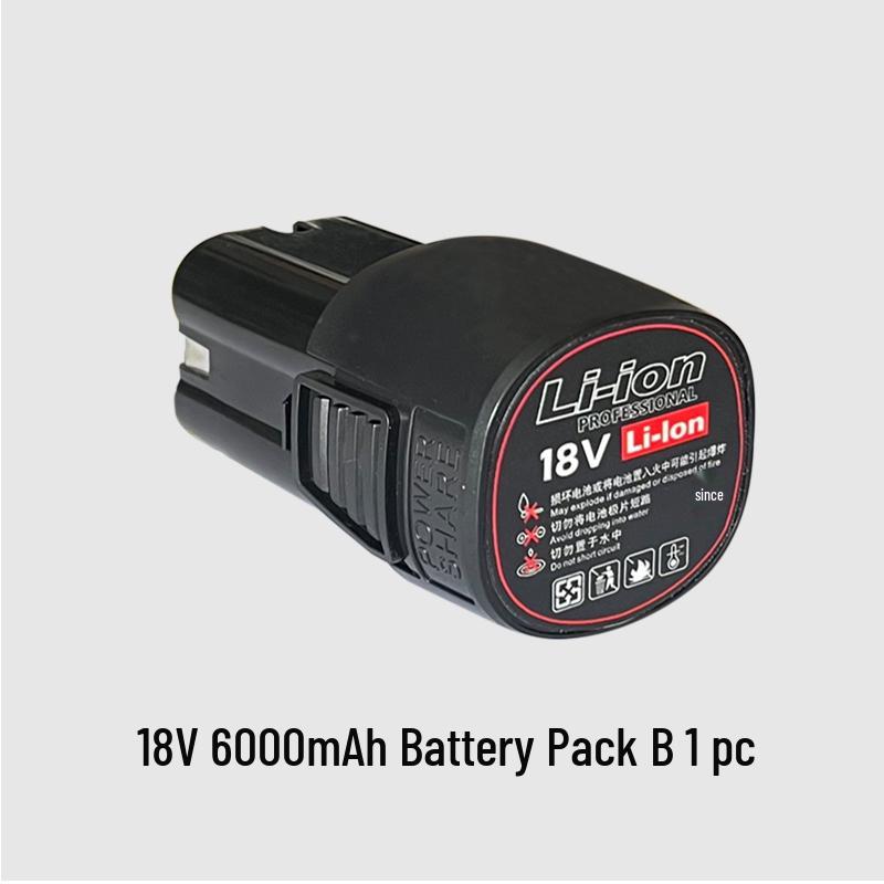 18V Brushless Electric Drill & 16.8V Rechargeable Screwdriver with Large Capacity Lithium Battery