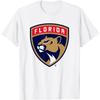 Florida Panthers Icon White Officially Licensed T-Shirt