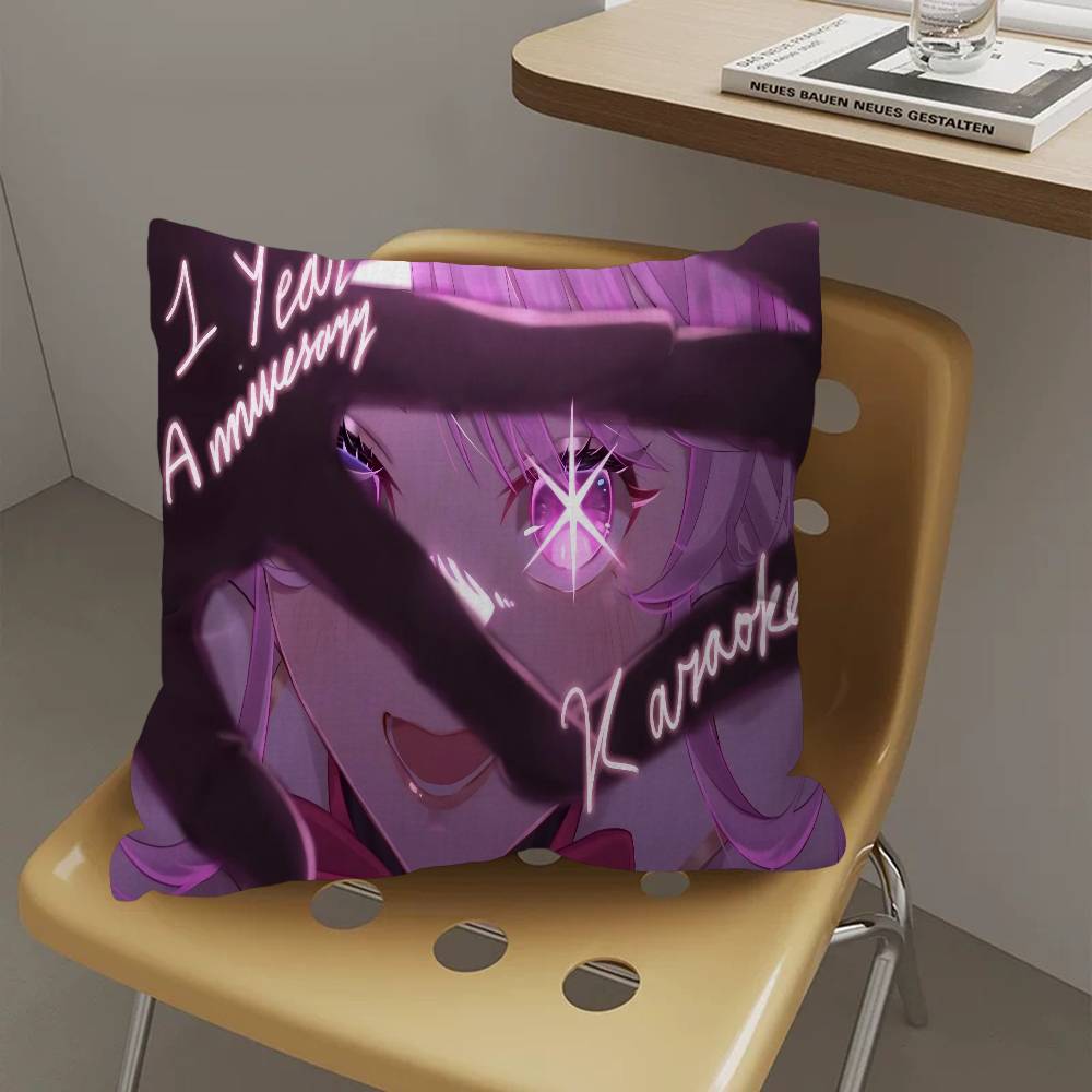Anime O-Oshi N-No Ko Kissen Anime Kissen Sofa Bett Kopfkissenbezug Kissenbezug 45x45 cm Mode