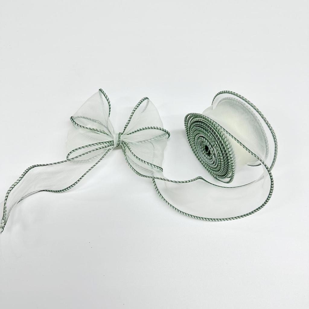Silk Fishtail Gauze Handmade Hair Accessories Bow Ribbon for DIY & Gift Packaging