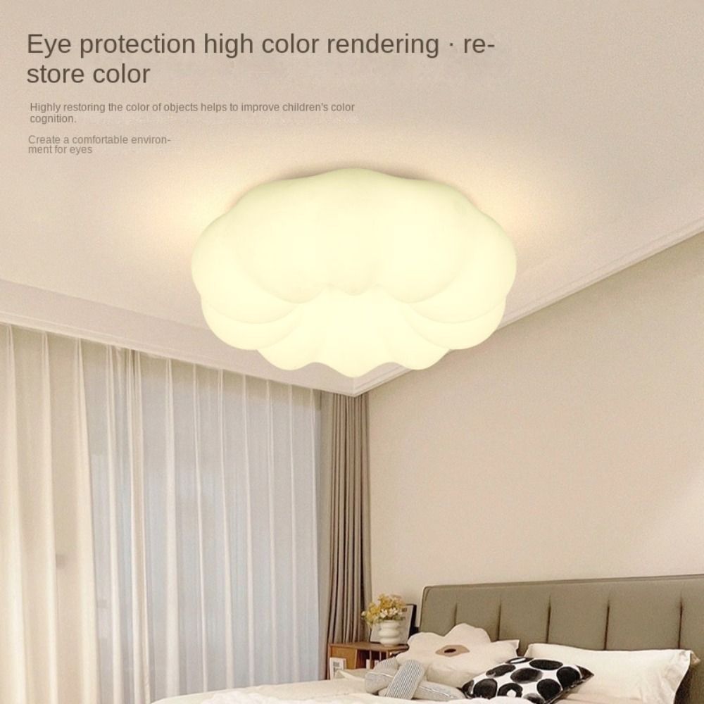 

Full Spectrum Pumpkin Clouds Ceiling Light Eye Protection Chandelier Lamp Study