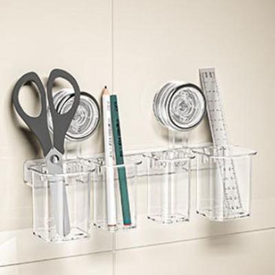 Transparent Toothpastes Storage Box Wall-Mounted Cosmetics Storage Box  for Home