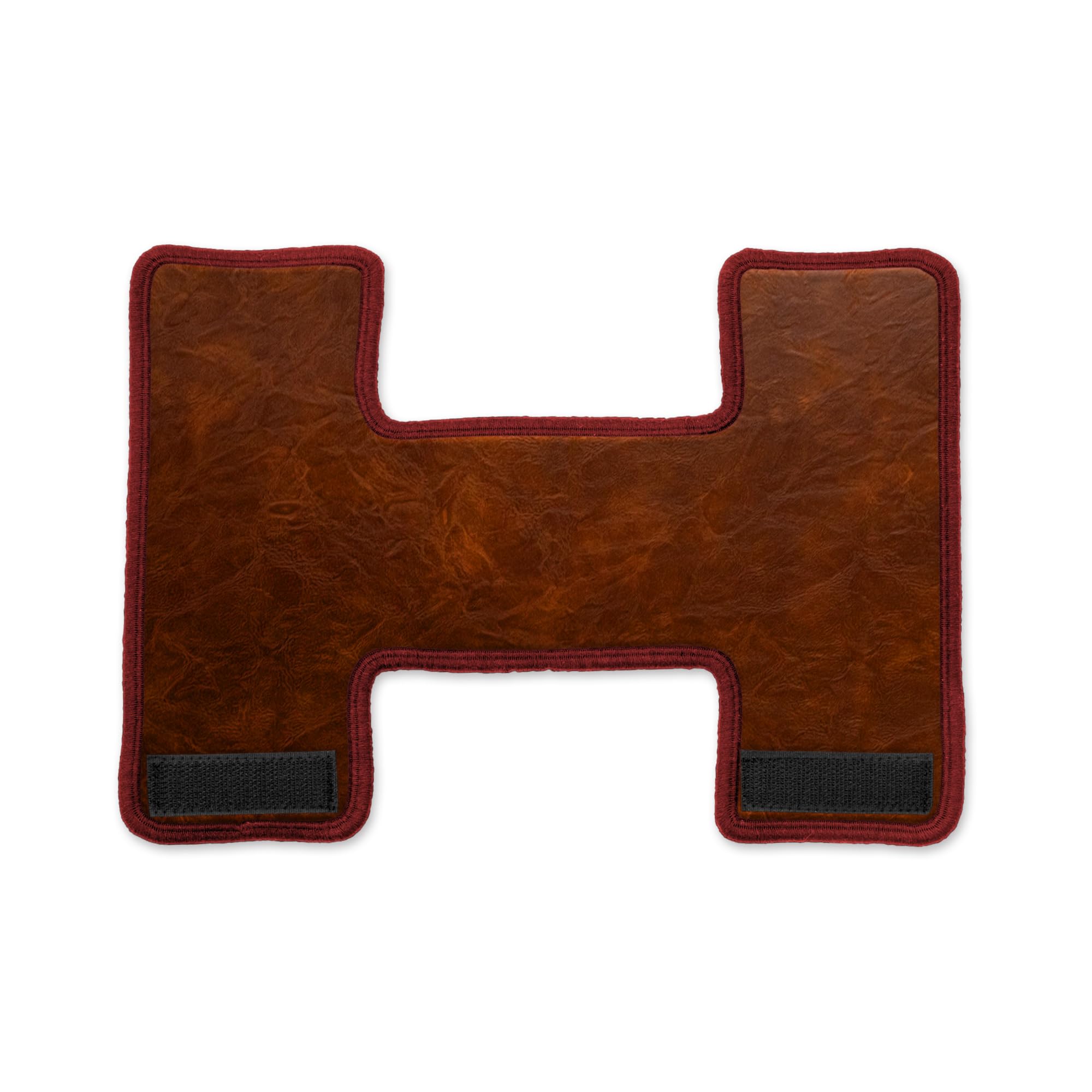 

YOURS Jimny Nomad Grip Cover Kick Sewn in Protective M Entry/Exit (1 Piece) [Brown Leather/Dark Red] Guard, Japan, Protector,