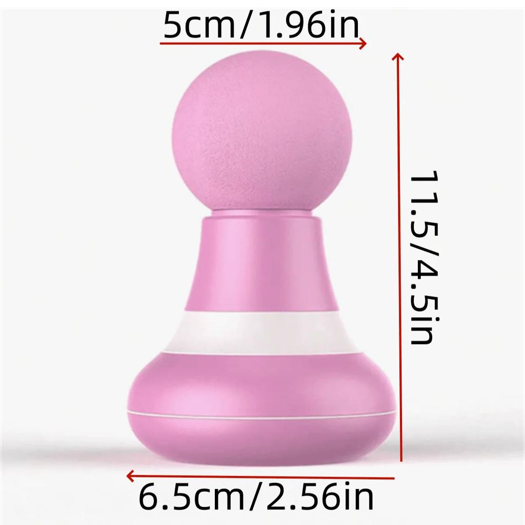 1pc Mini Massage Gun Multi Gear Adjustment Low Noise Silent Muscle Relaxation,Mini Fitness Cervical Massager