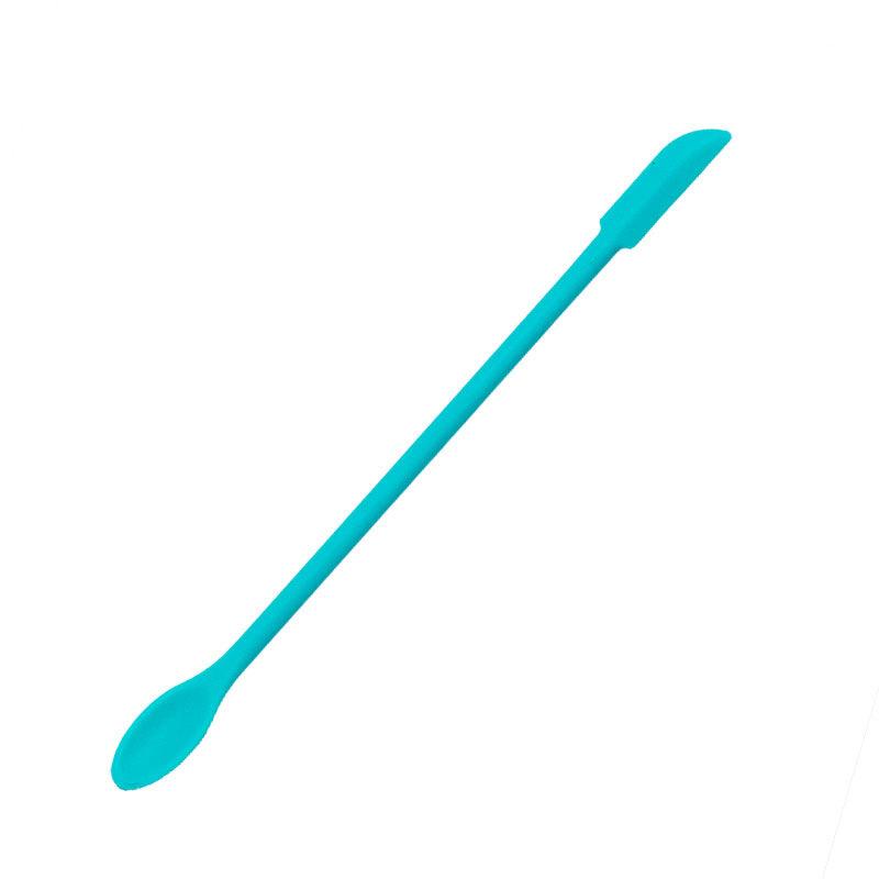 Double-Headed Seal Wax Stamp Scraper Heat Resistant Multifunctional Dip Spoon Powder Cleaning Silicone Spoon Stirring Mixing Rod