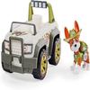 Paw Patrol Tracker’s Jungle Cruiser Vehicle with Collectible Figure, Length 14cm