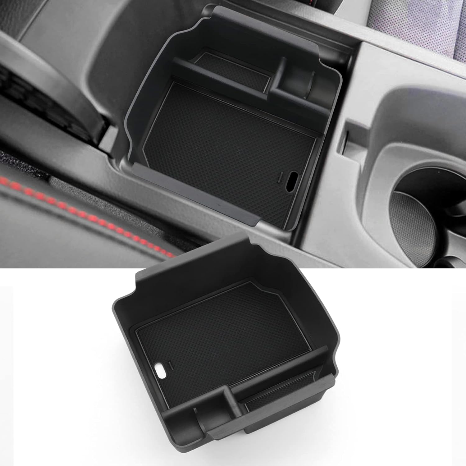 YEE PIN Integra Console Tray for 2023 2024 2025 Acura Integra Console, 2022 2023 2024 2025 Civic Si Armrest Tray Console Insert Tray for Civic Si Black Trim