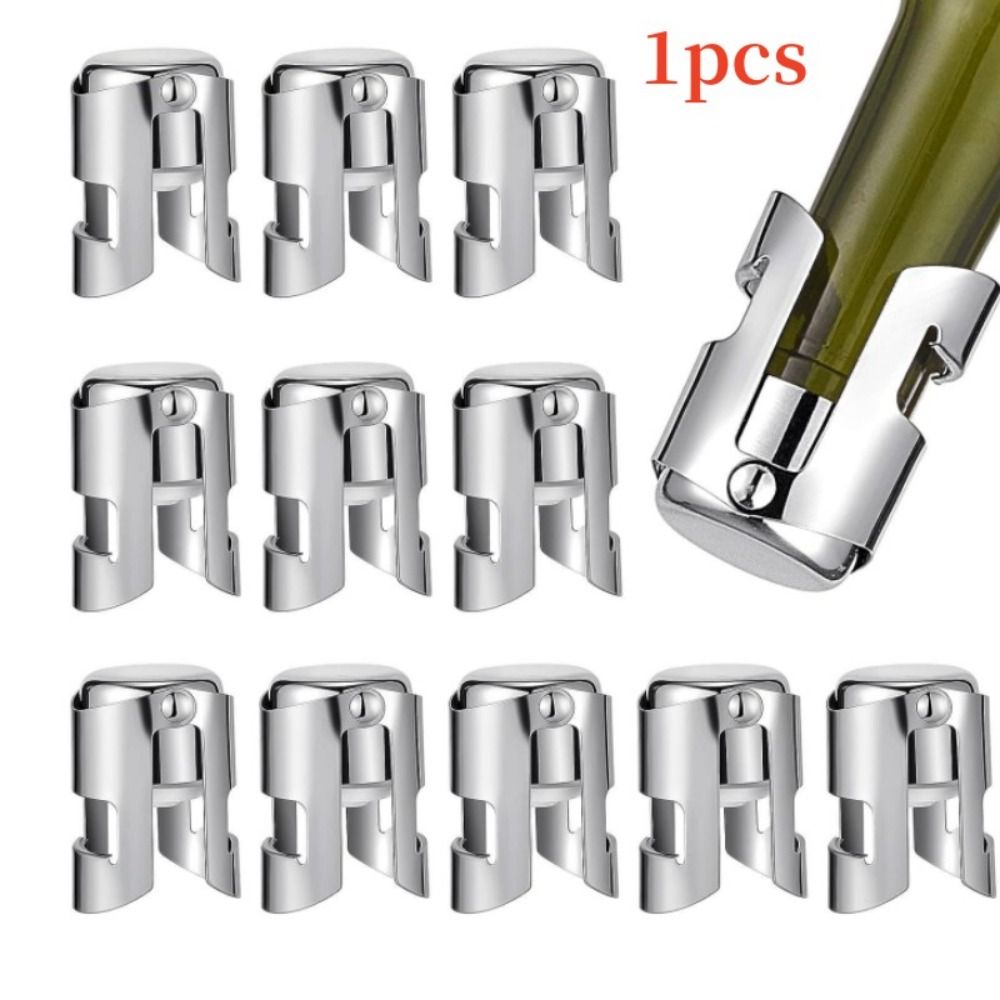 1PCS Leak-Proof Champagne Bottle Sealer Vacuum Sealed Wine Bottle Stopper Champagne Stopper