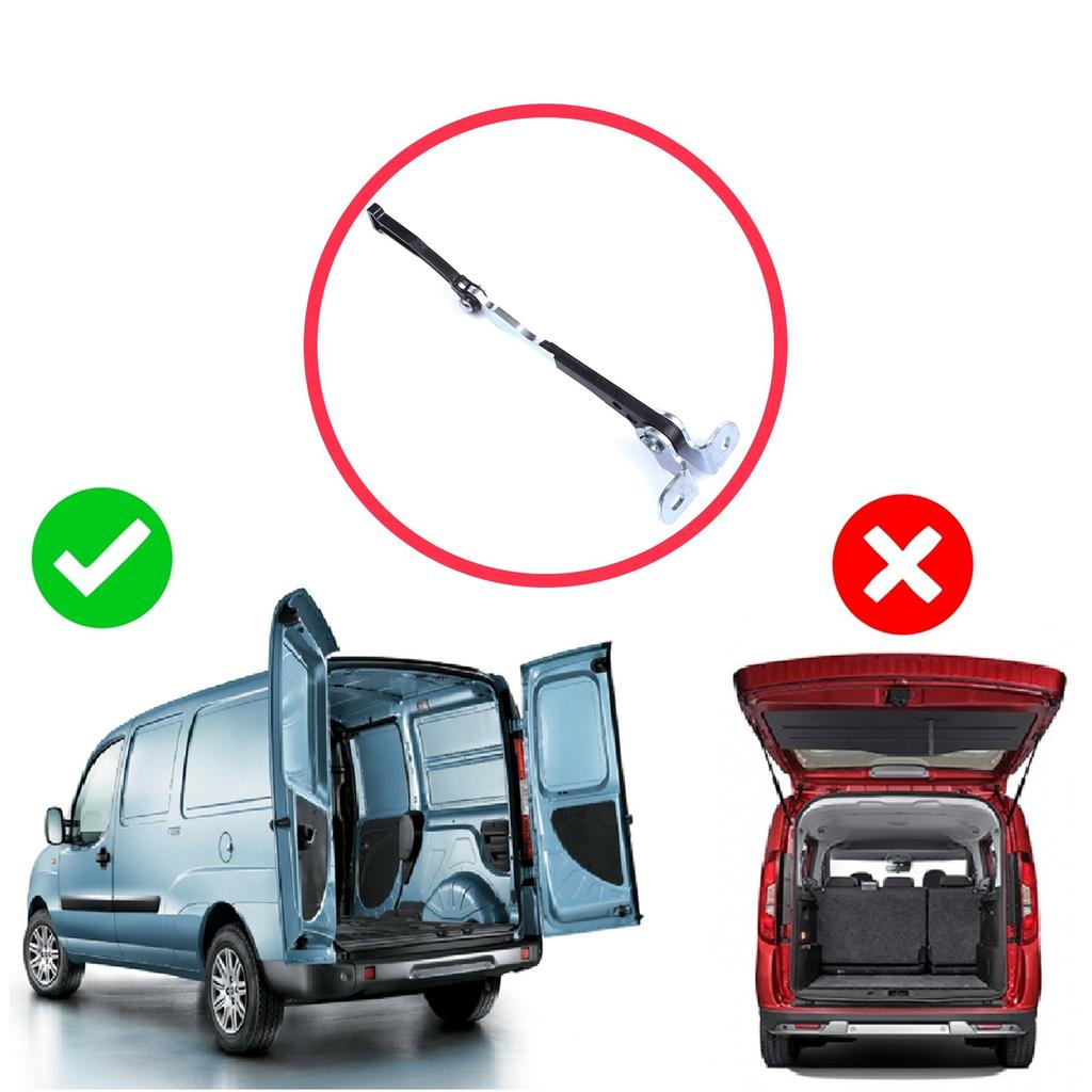 BDP1271 Trunk Door Hinge Stop Check Strap Limiter for Fiat Doblo MPV Van Cargo MK1 119 223 2001-2010 51801197